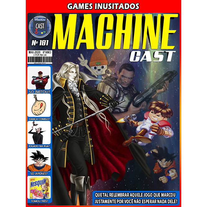 MachineCast #181 – Games Inusitados